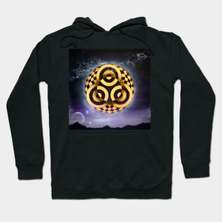 Sacred geometry - crop circle of Lake Ammer Hoodie